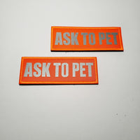 Custom Dog Harness Tags (set of 2)