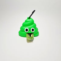 Waste Bag Holder Poo Emoji (free roll of bags)