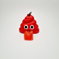 Waste Bag Holder Poo Emoji (free roll of bags)